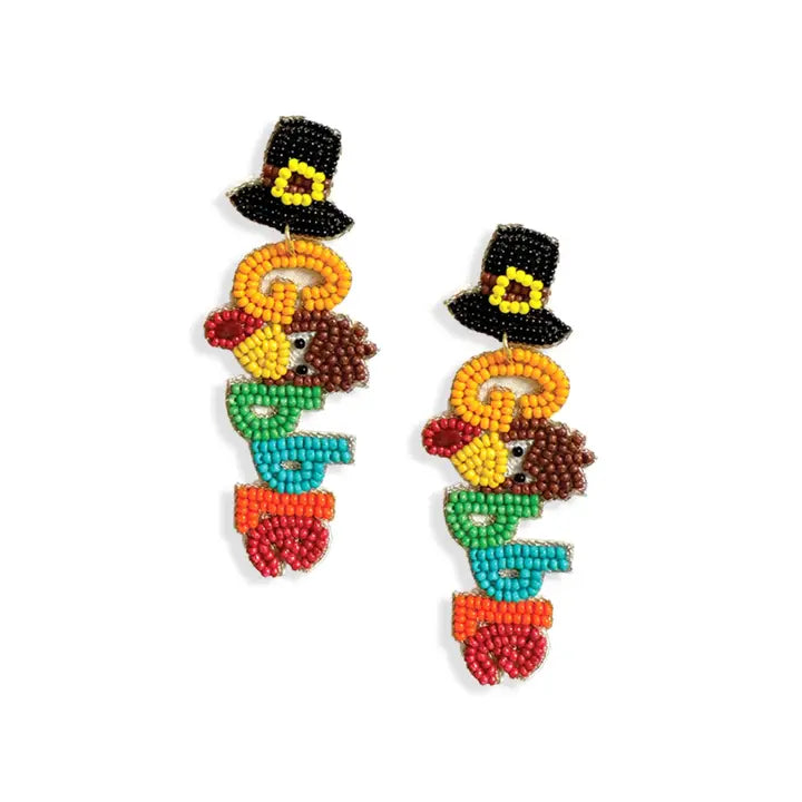 Gobble 'Til You Wobble Earrings