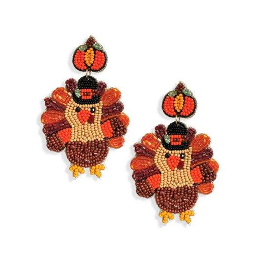 Turkey Time Earrings
