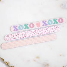 Pink Love Nail Files (Set of 3)