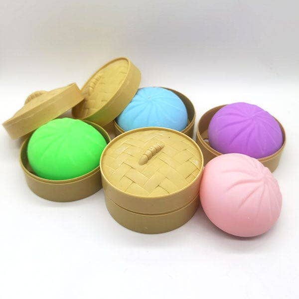 Solid Rainbow Mystery Dumpling - Squishy Bun