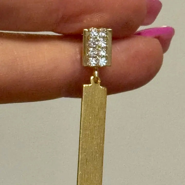 LL - Gold Modern Earrings