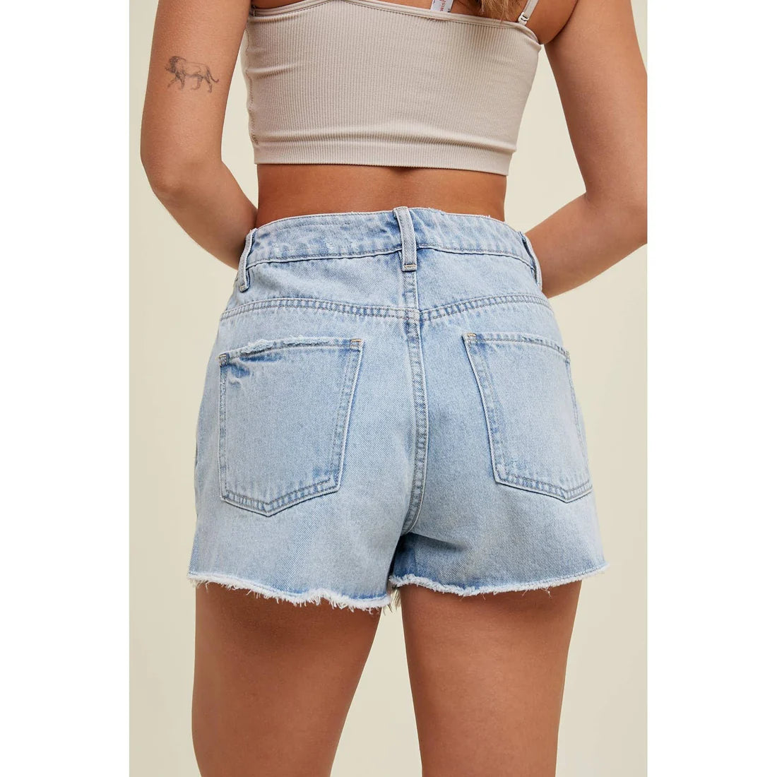 Wishlist Distressed Denim Shorts