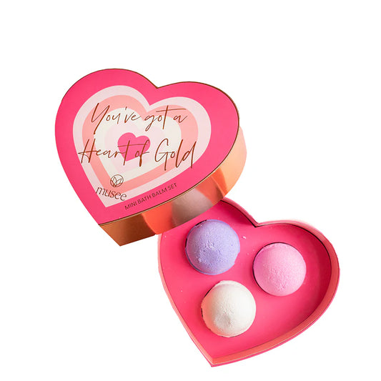 Musee - You've Got A Heart of Gold Mini Bath Balm Set