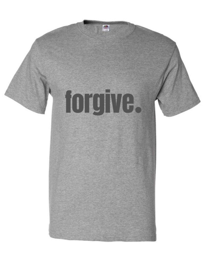 Adult Forgive Grey T-Shirt