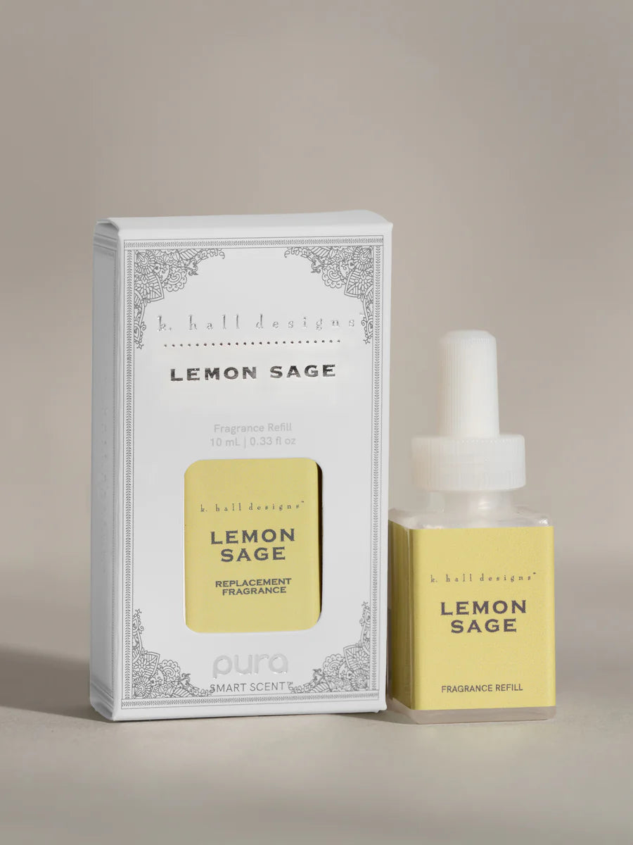 Pura Home - K. Hall Designs - Lemon Sage (Smart Vial) Refill