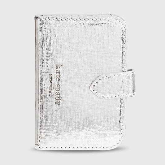 Kate Spade New York Metallic Silver Morgan MagSafe Wallet