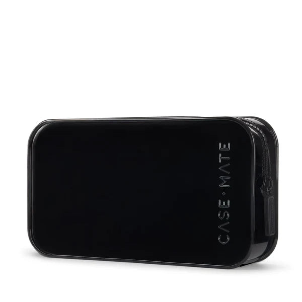 Case-Mate : Midnight Black Jelly Make Up Bag
