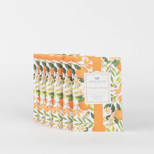 Greenleaf - Orange and Honey Large Sachet
