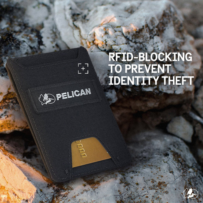 Pelican Black Aegis AirTag RFID Wallet