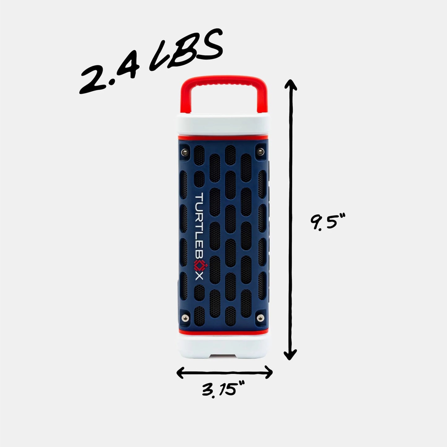 TURTLEBOX - Americana Blue Ranger Speaker