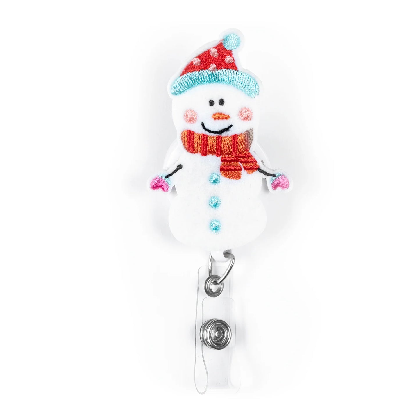 Nurseology - Snowman Badge Reel
