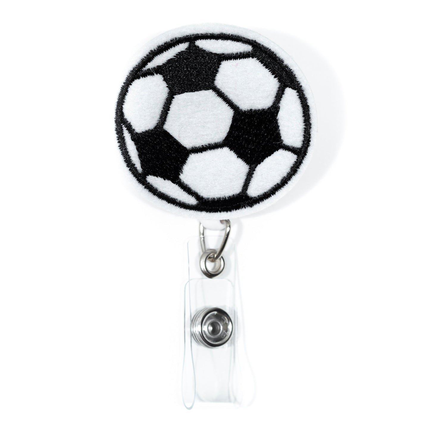 Nurseology - Soccer Ball Badge Reel