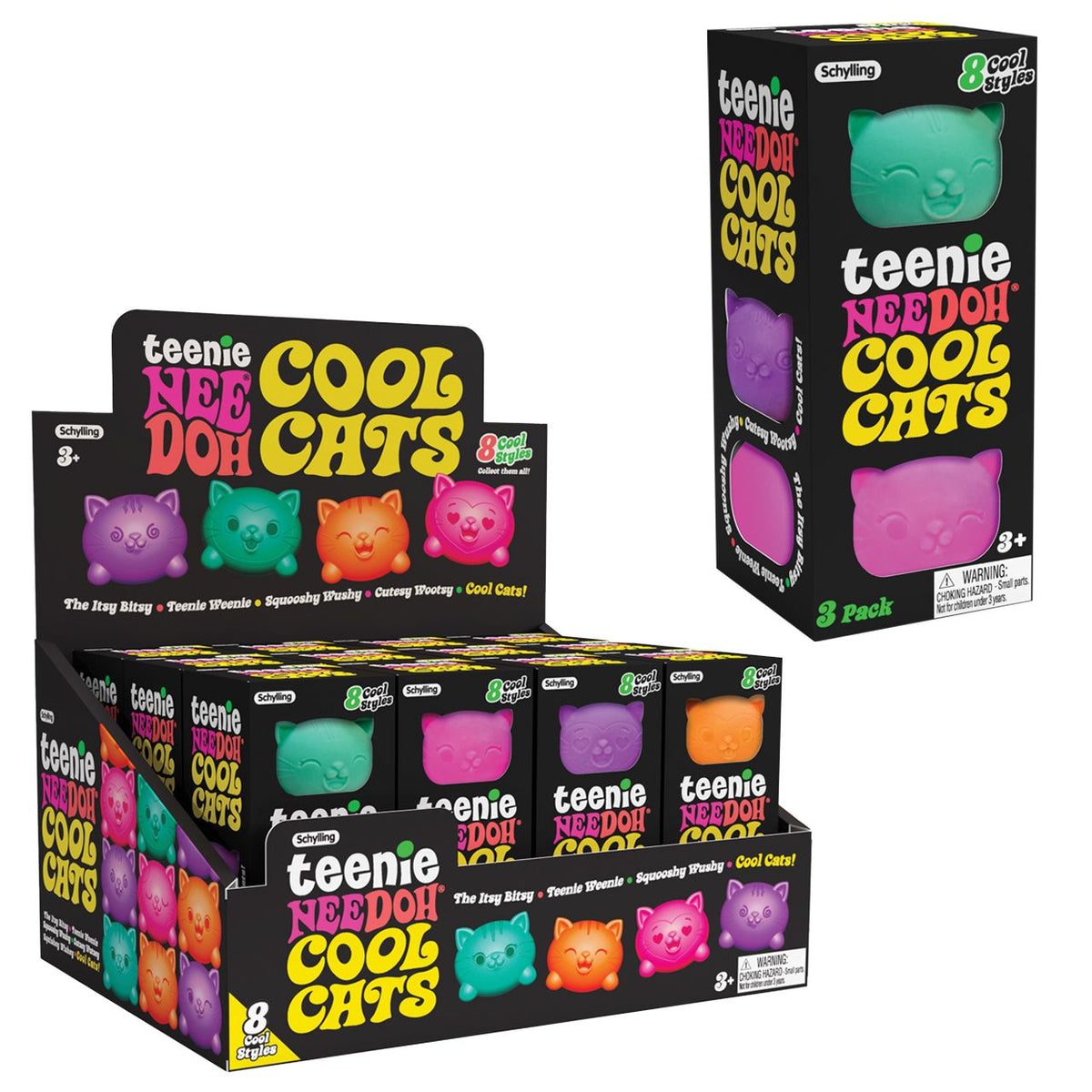 NeeDoh - Teenie Cool Cat