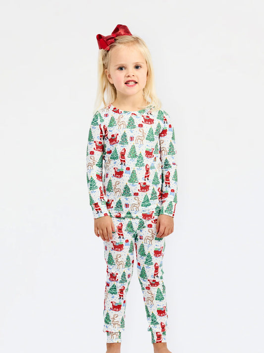 MS - Annie Toddler PJ Set (LSP) - Tidings Toile