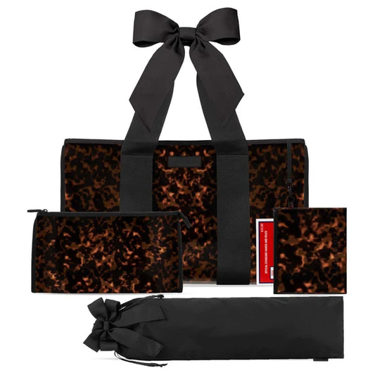 Case-Mate : Mahjong Tortoise Shell Jelly Tote with Bow
