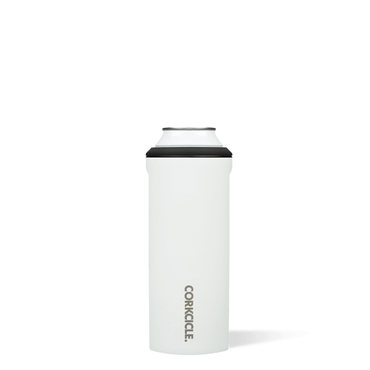 White Slim Can Cooler