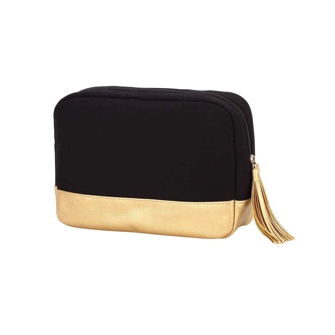 Black Cabana Cosmetic Bag - Ascension Golf Carts, LLC