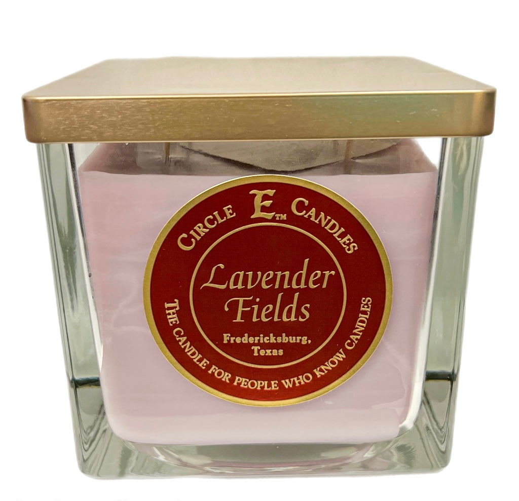 Lavender Fields Circle E Candles