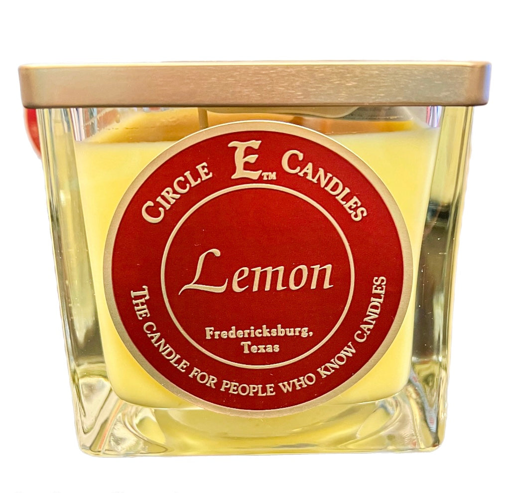 Lemon Circle E Candles