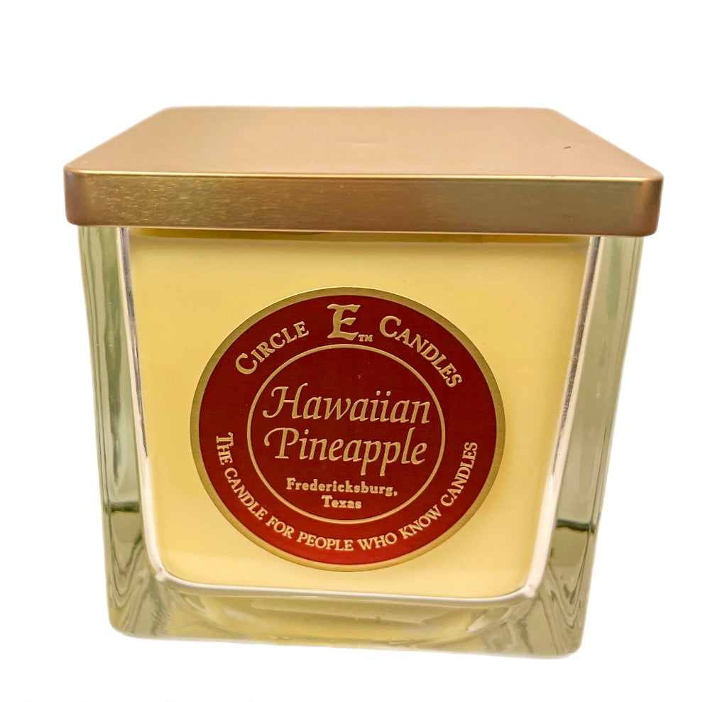 Hawaiian Pineapple Circle E Candles - Ascension Golf Carts, LLC