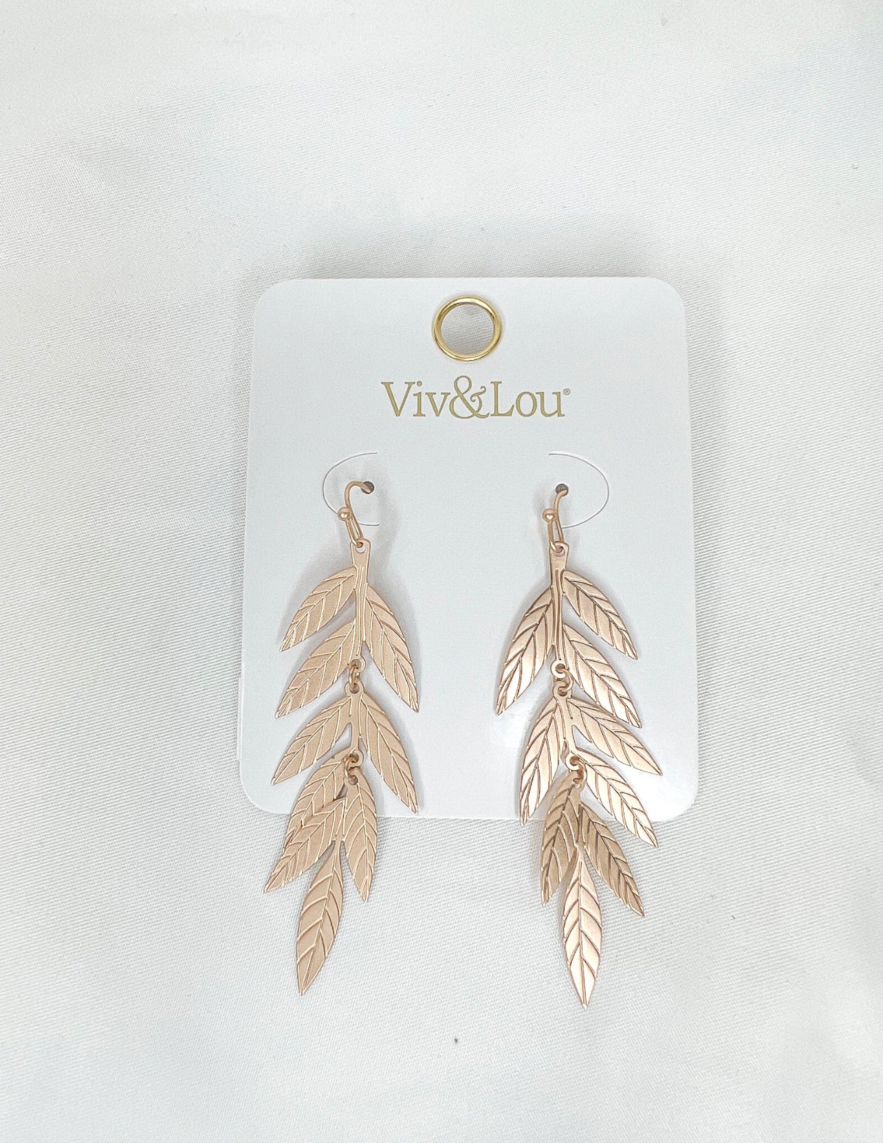 Gold Ivy Earrings