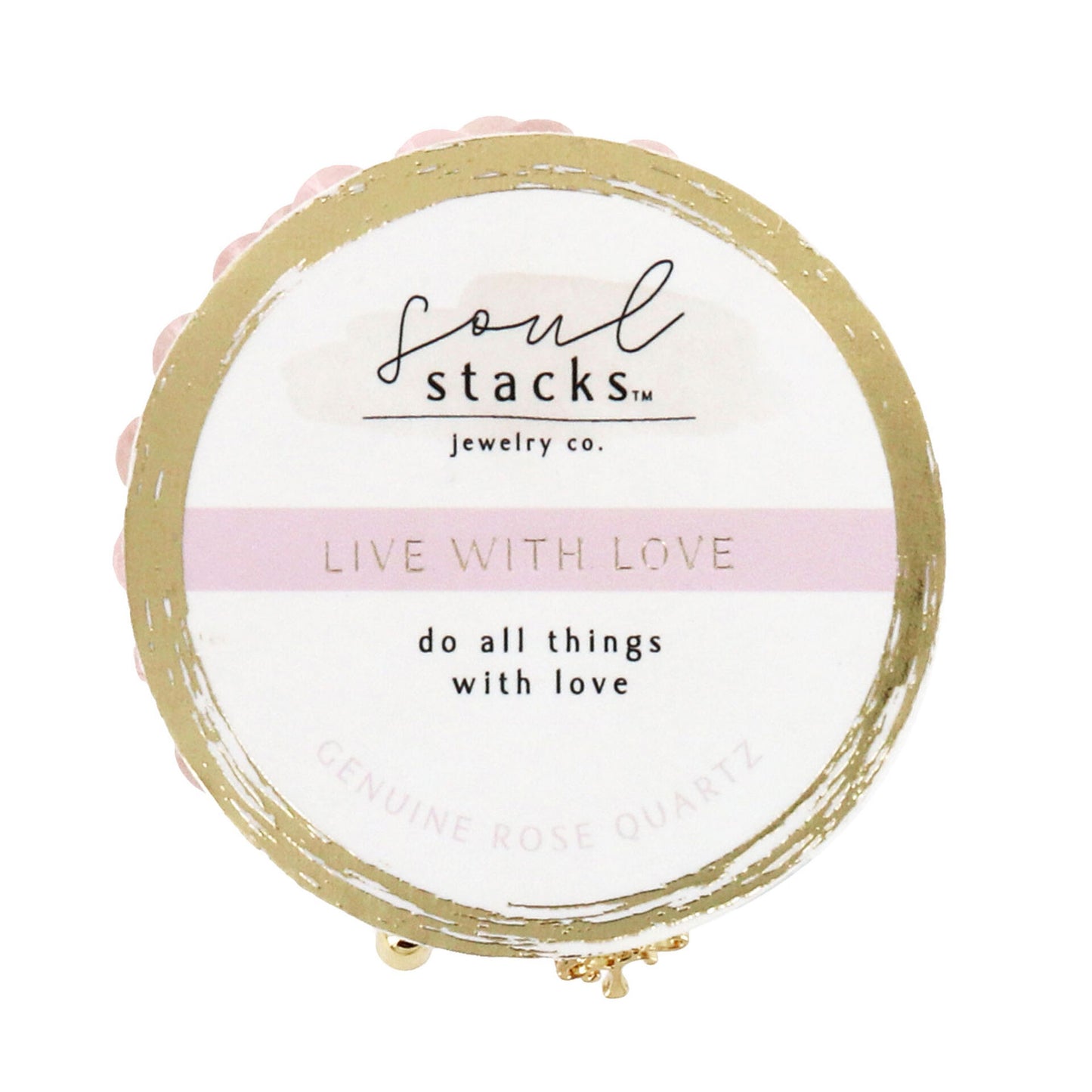 Soul Stacks Live With Love Beaded Stretch Bracelets