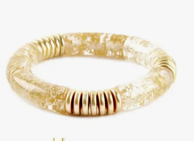 Gold Fleck Bracelet